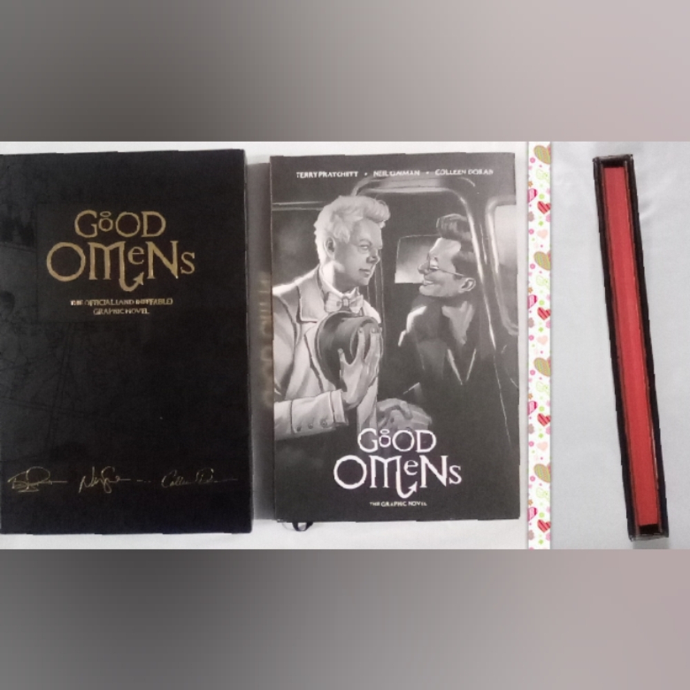 📖Good Omens Exclusive Kickstarter Graphic Novel 📚
